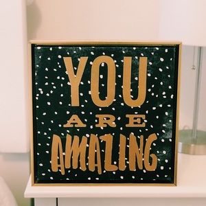 “You Are Amazing” Canvas